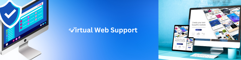 Virtual Web Support Ad